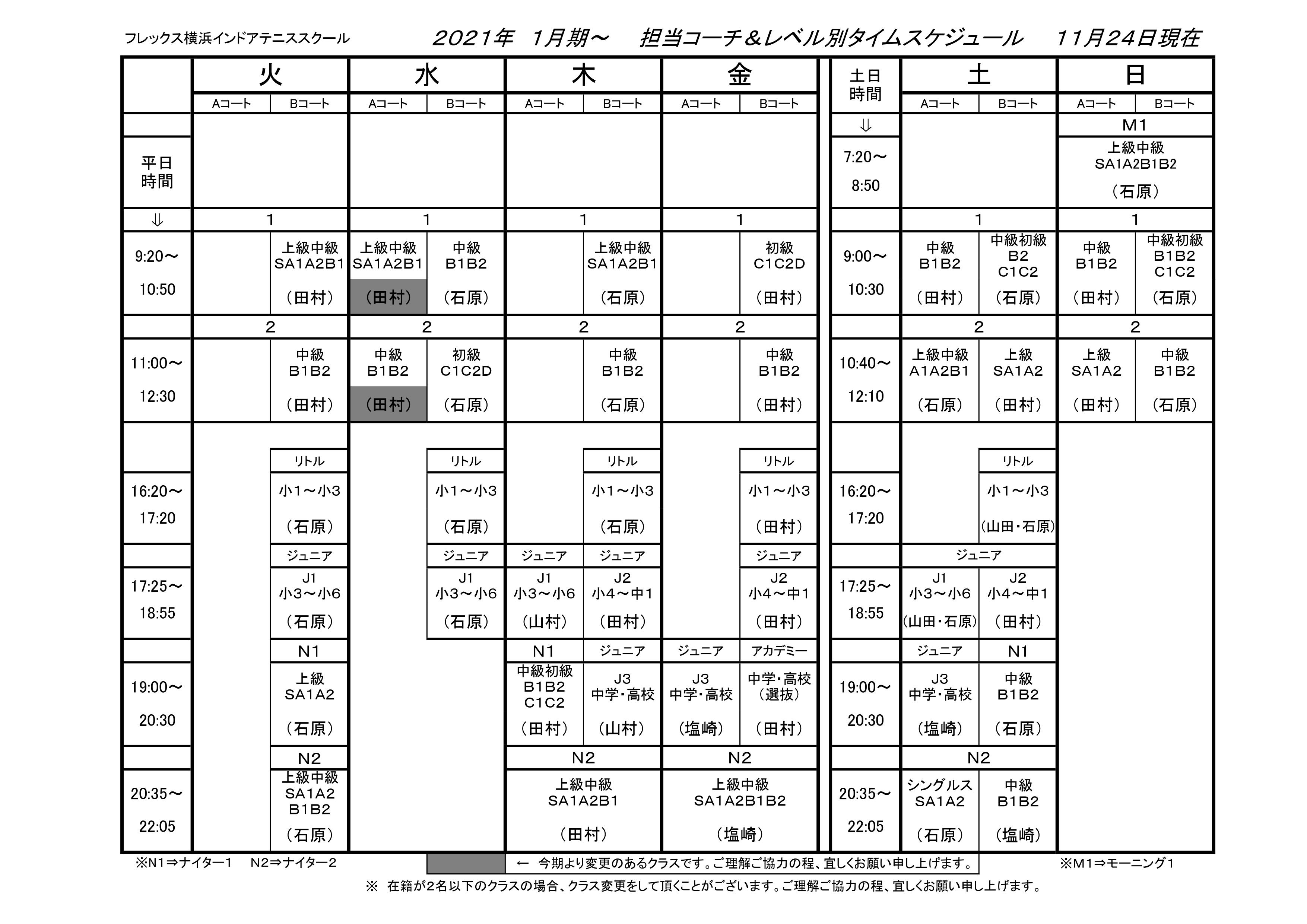 フレックスインドアテニススクール N Planning テニス楽しむならエヌ プランニング